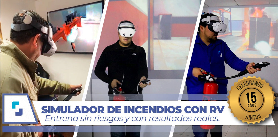 INSECAP implementa simulador de incendios con realidad virtual para una capacitación más segura e inmersiva