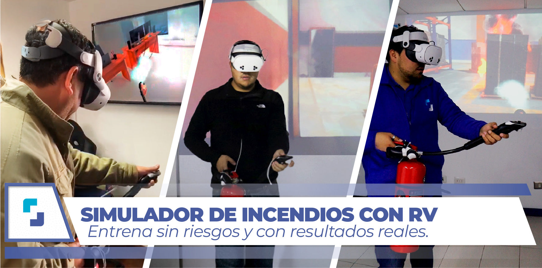 INSECAP incorpora simulador de incendios con realidad virtual para fortalecer la capacitación en uso de extintores