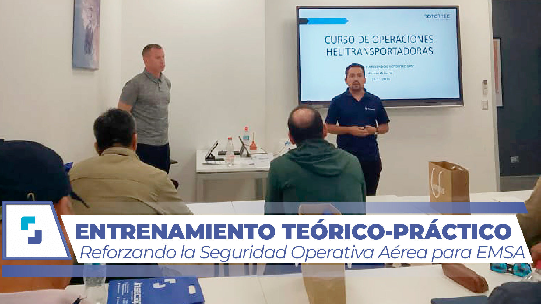 Insecap ejecuta programa de capacitación especializado para EMSA Exploraciones Mineras en instalaciones de AIRBUS CHILE