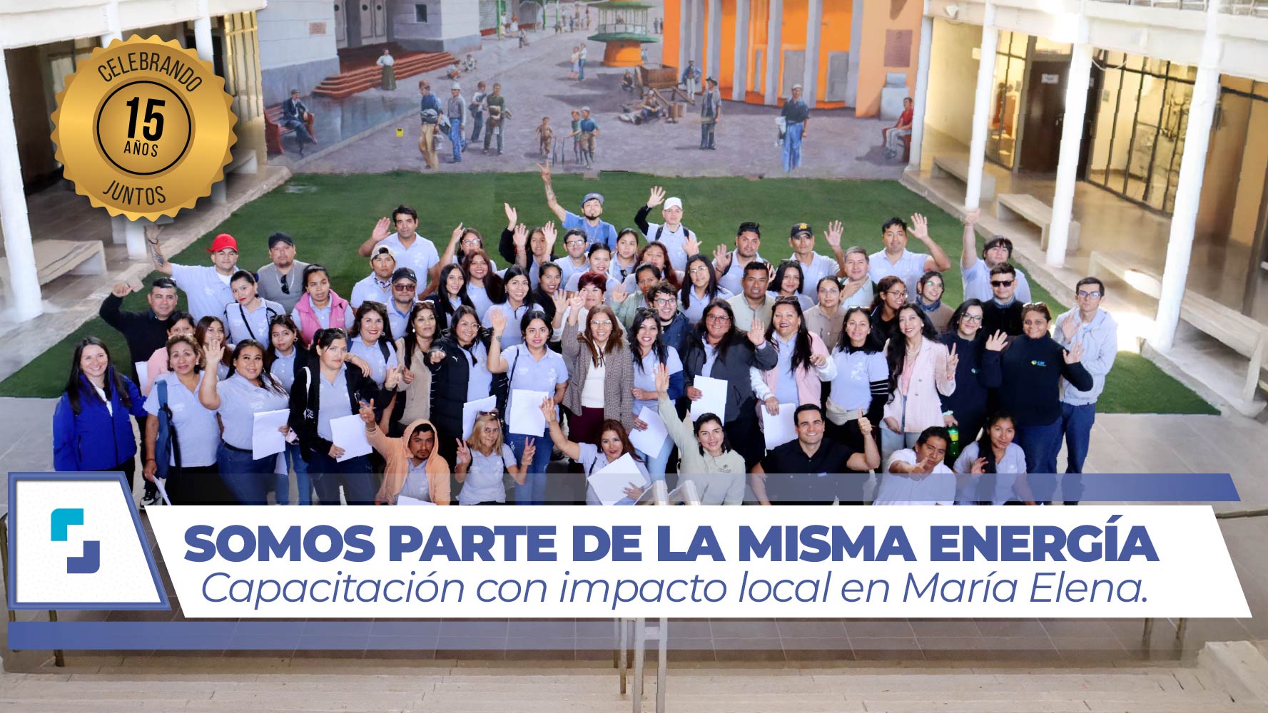 Formación local junto a Fundes, Atlas y la Ilustre Municipalidad de María Elena