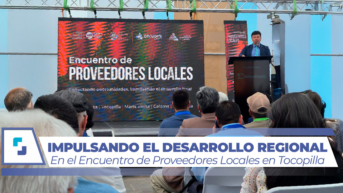 Insecap participa en el Encuentro de Proveedores Locales en Tocopilla, impulsando el desarrollo regional